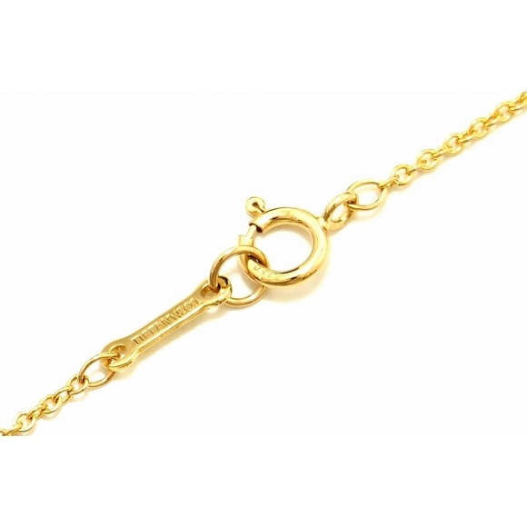 Tiffany Double Loop Yellow Gold Necklace